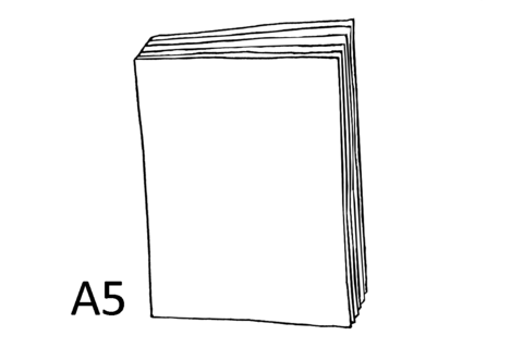Pehmeäkantinen A5
